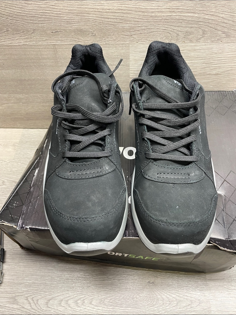 Men's Black Athletic Lace-Up Training Shoes #863